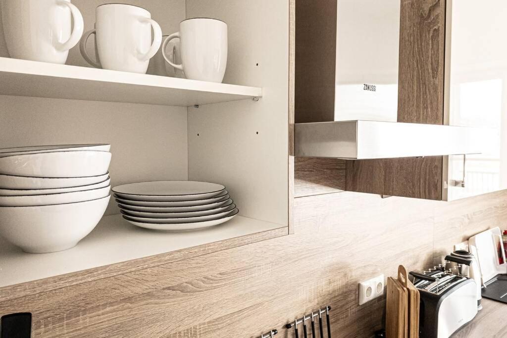 Modernes Luxus-Apartment Im Leipziger Zentrum Εξωτερικό φωτογραφία