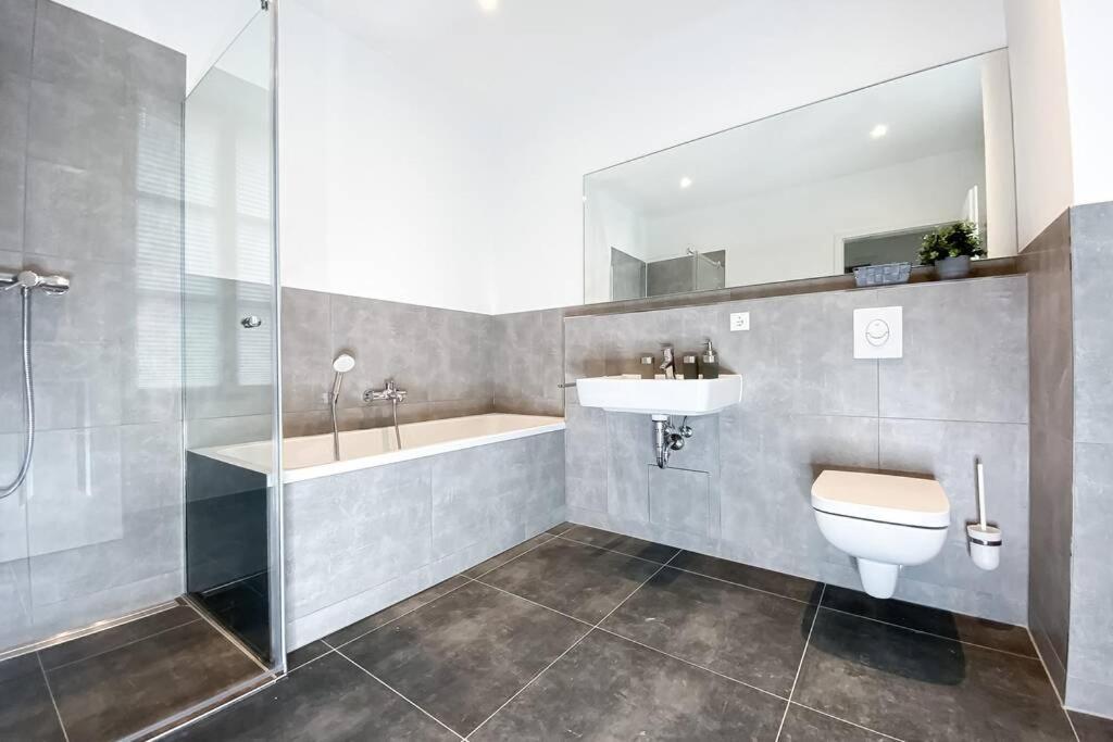 Modernes Luxus-Apartment Im Leipziger Zentrum Εξωτερικό φωτογραφία