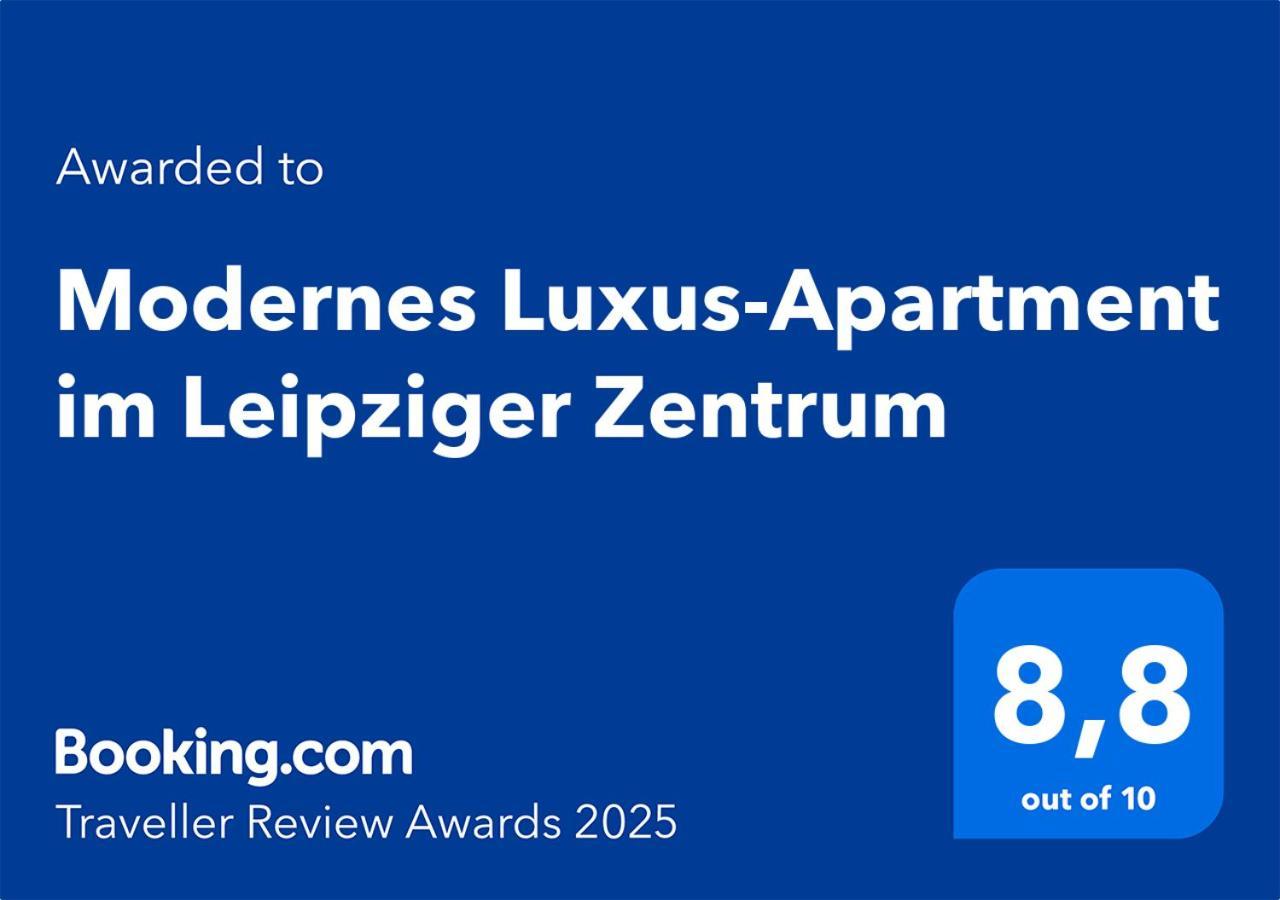 Modernes Luxus-Apartment Im Leipziger Zentrum Εξωτερικό φωτογραφία